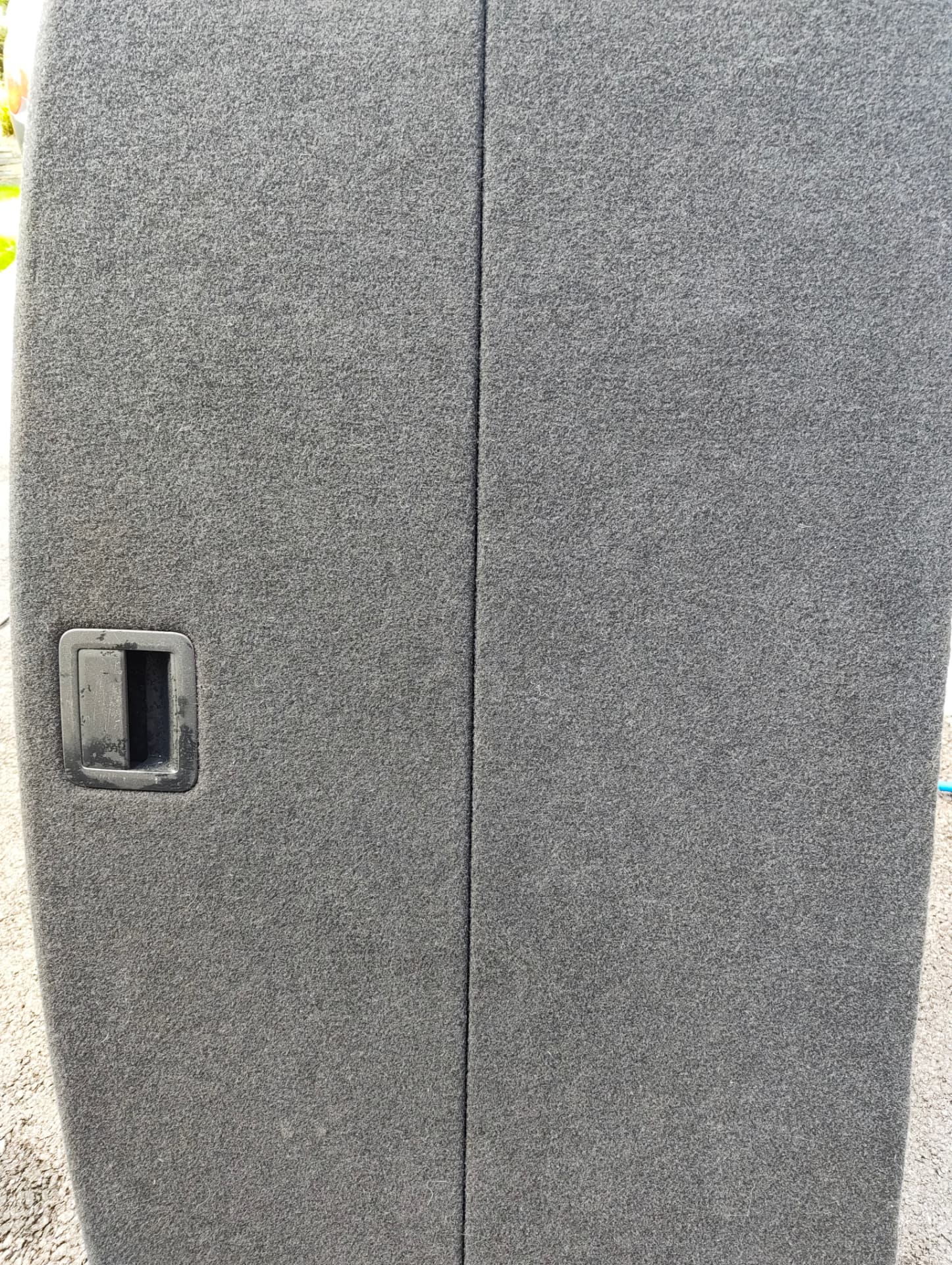 Golf boot floor panel clean after extraction